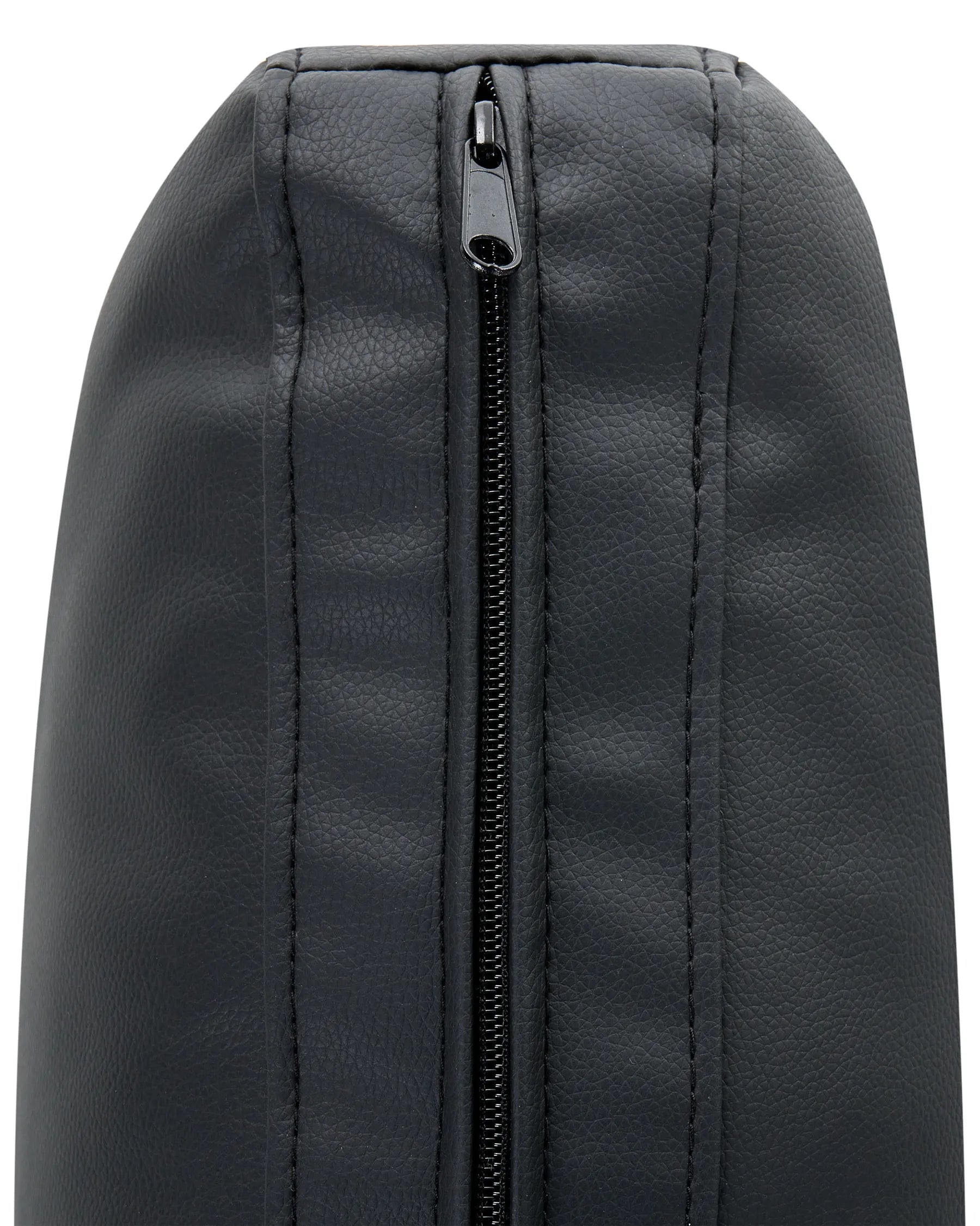 Armchair SOVIK Faux Leather Black