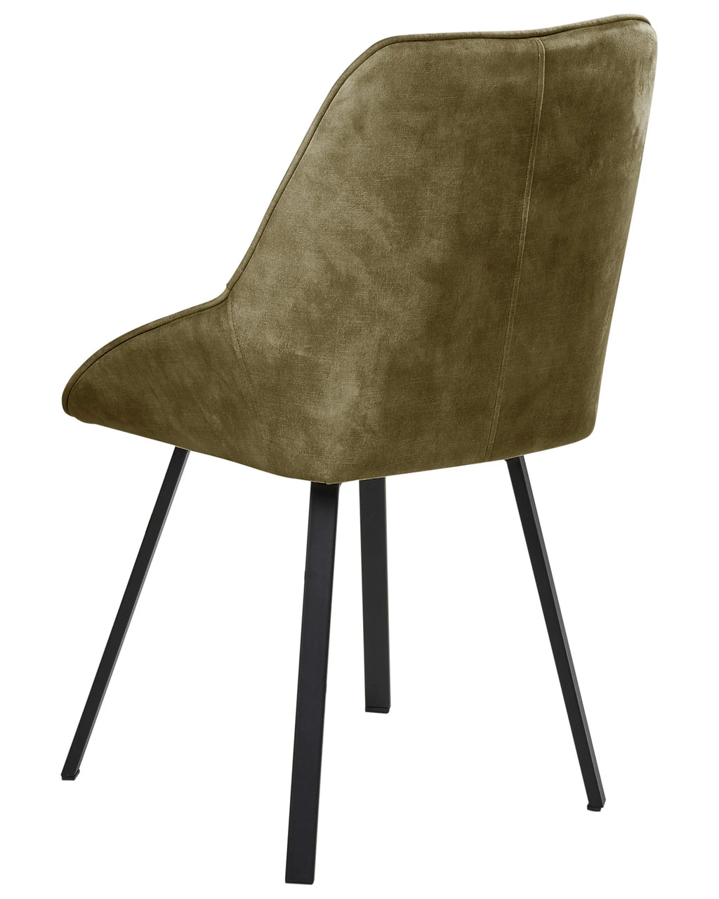 Set of 2 Dining Chairs Swivel TERLTON Velvet Green