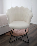 Armchair LOVELOCK Boucle White
