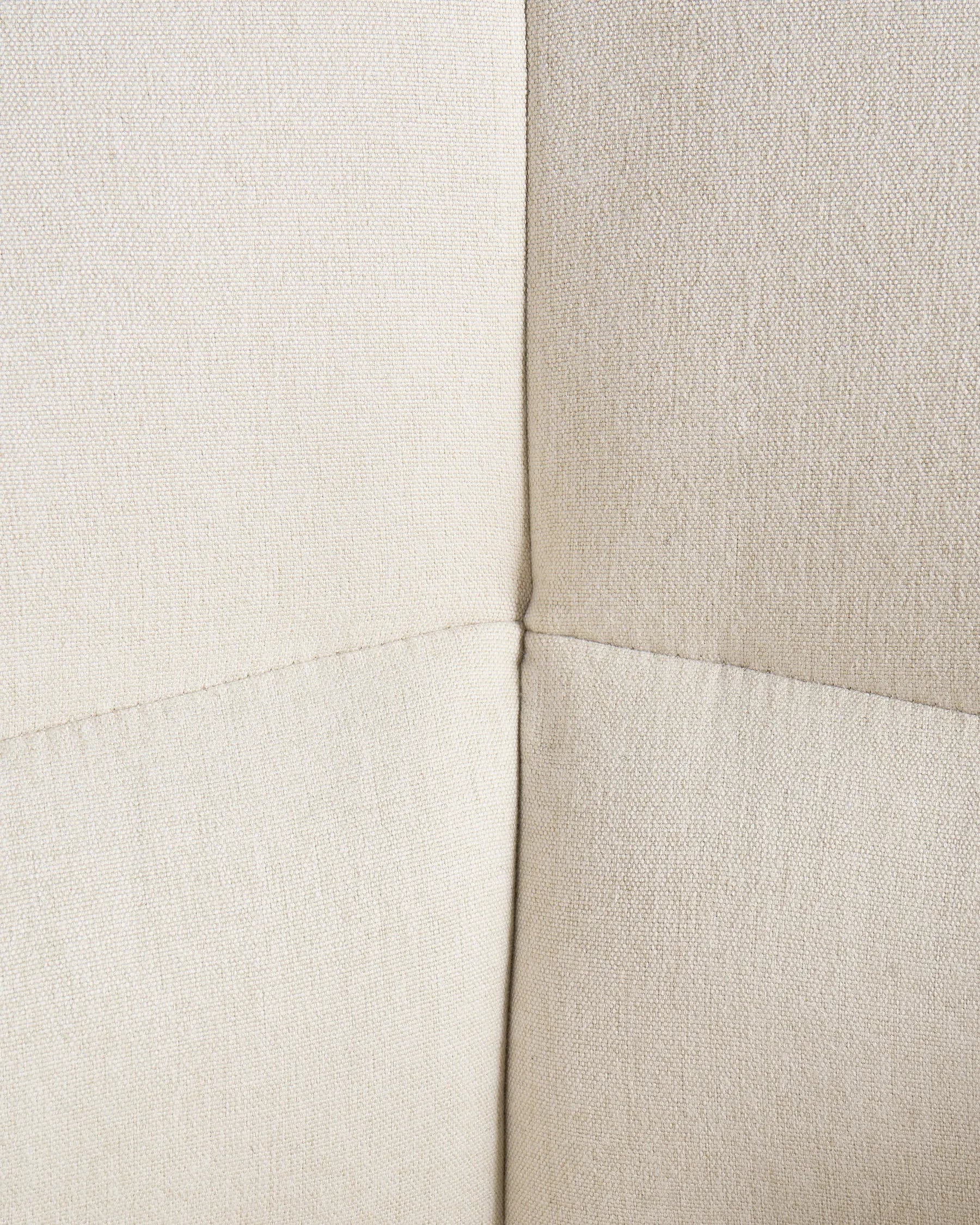 Set of 2 Dining Chairs TIRANO Faux Linen Light Beige