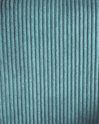 Set of 2 Dining Chairs MORI Corduroy Turquoise