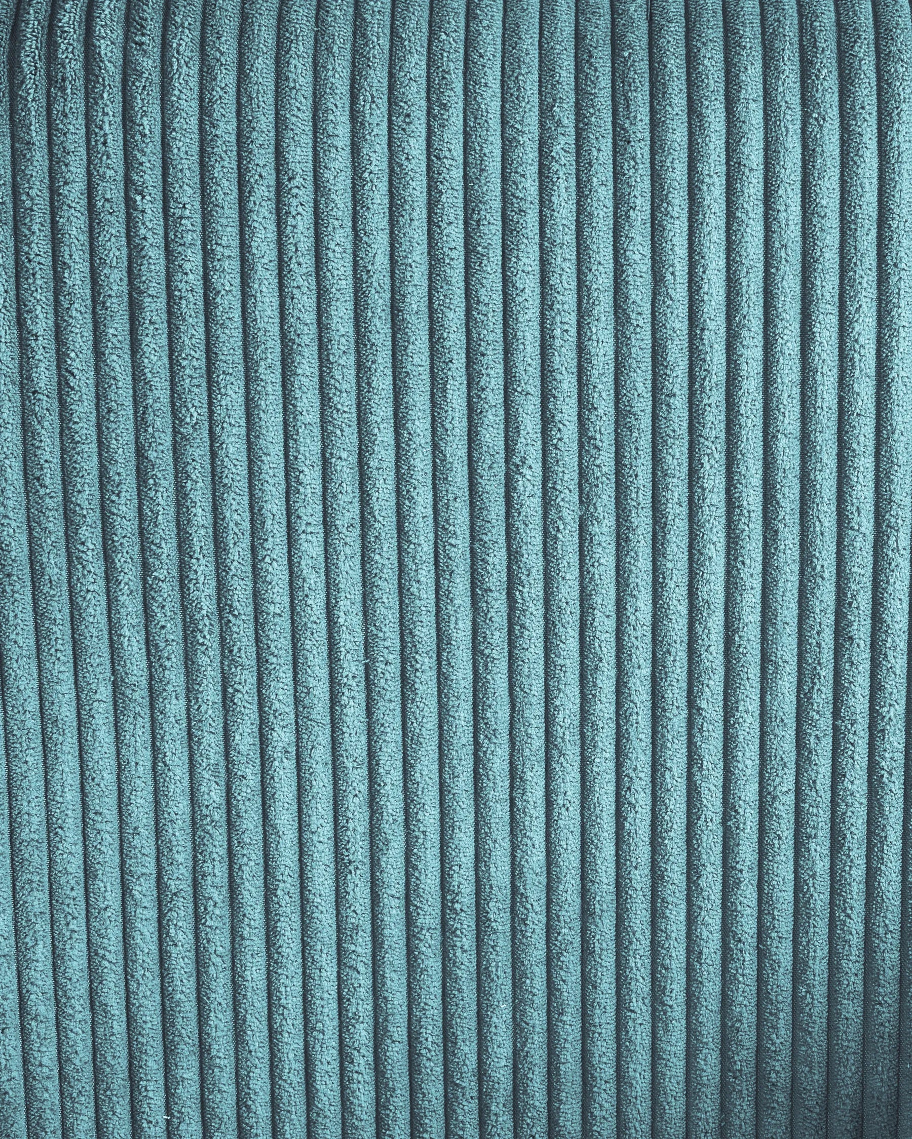 Set of 2 Dining Chairs MORI Corduroy Turquoise