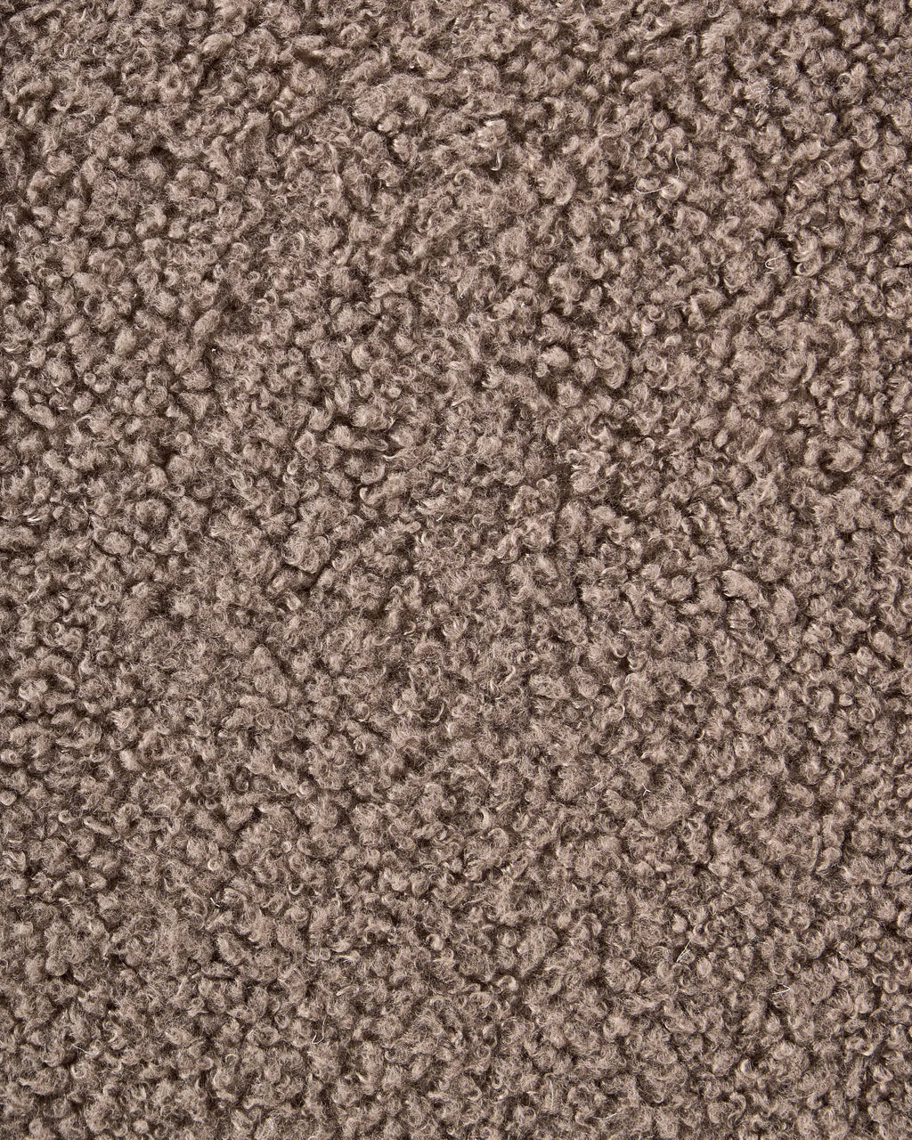 Set of 2 Bar Chairs NODA Boucle Taupe — alternate angled view