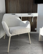 Armchair JABRO Fabric Off-White