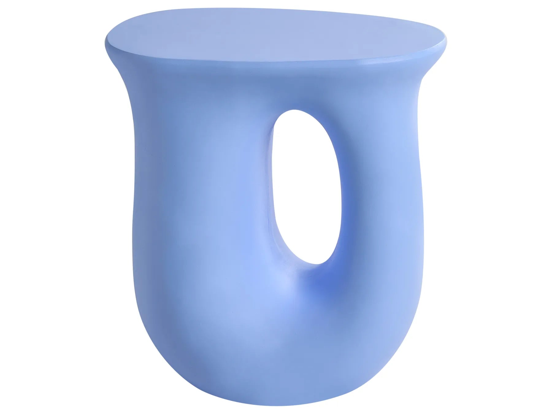 Side Table IDRO 42 cm 28 cm Blue