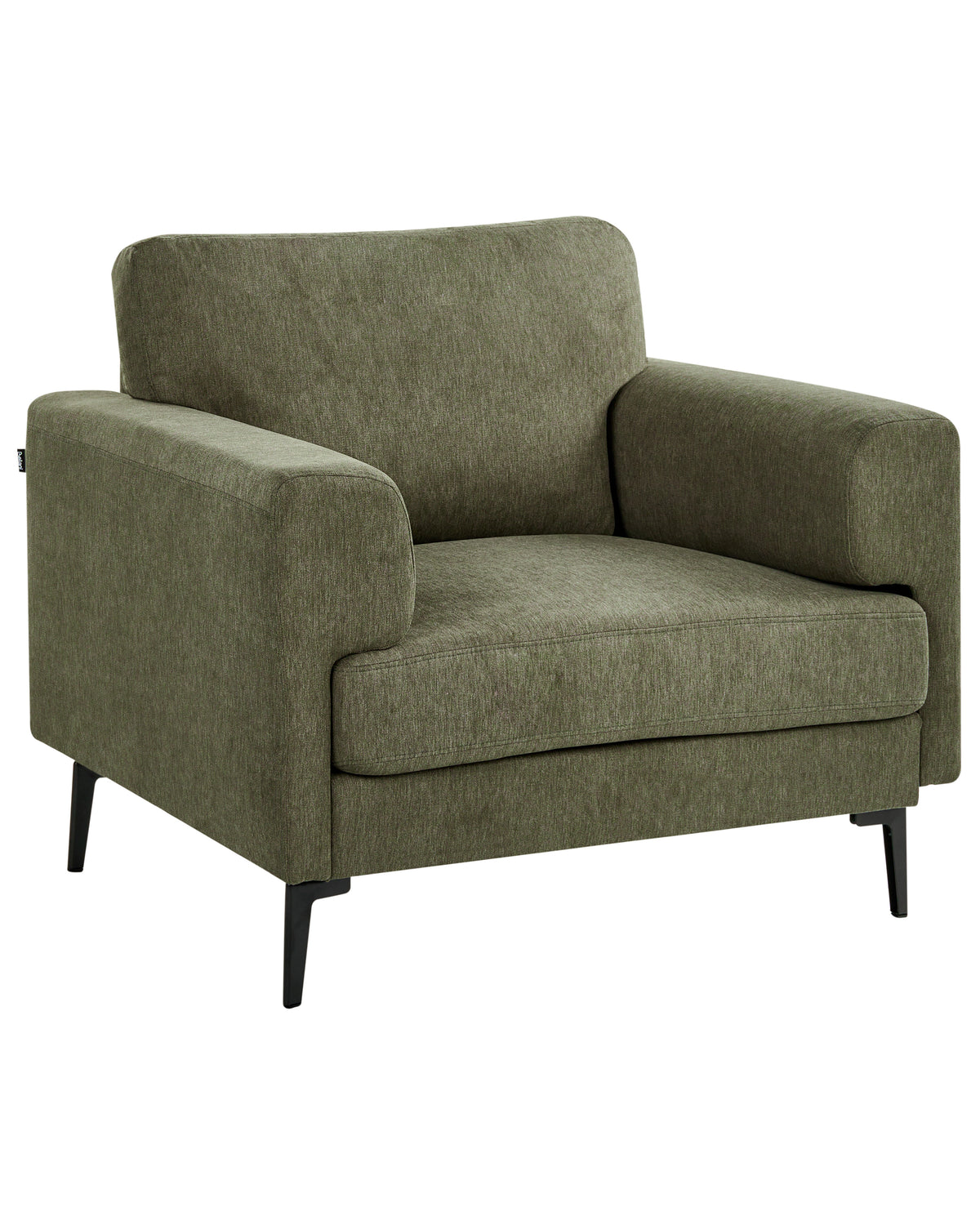 Armchair AMINA Fabric Green – main product view
