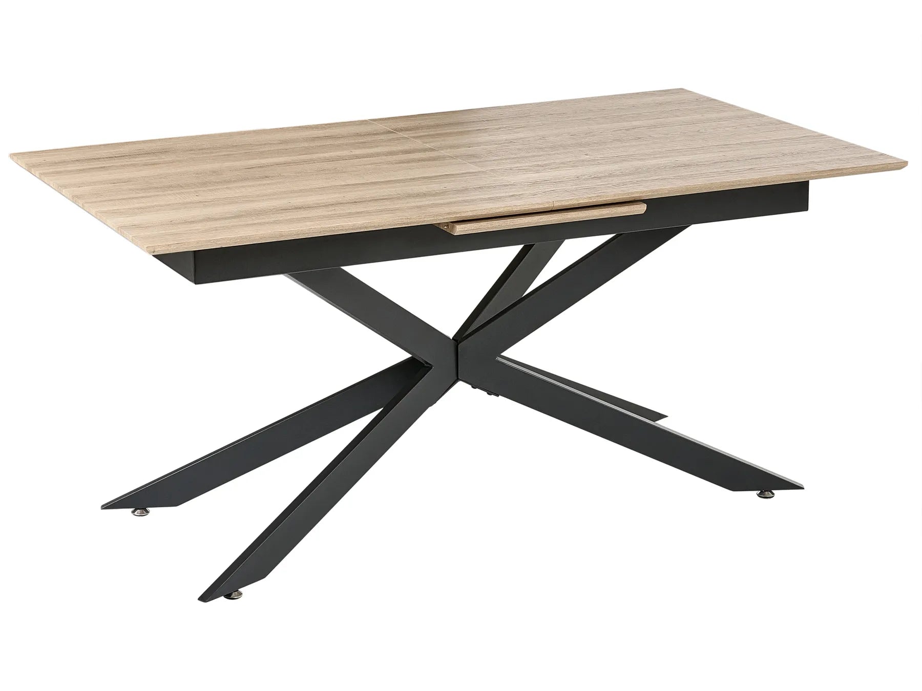 Dining Table FINLEY Light Brown 160/200 cm 90 cm