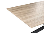 Dining Table FINLEY Light Brown 160/200 cm 90 cm