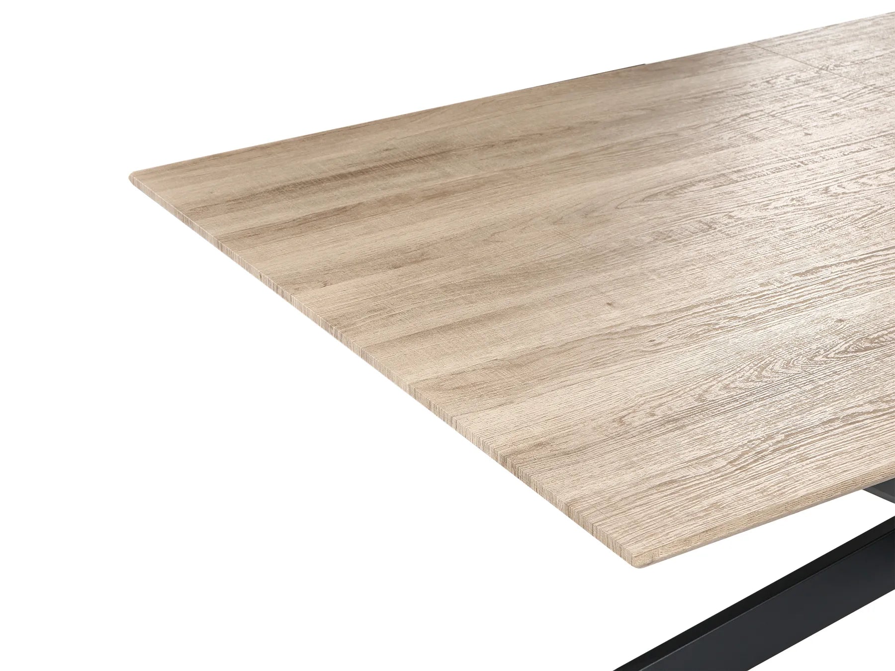 Dining Table FINLEY Light Brown 160/200 cm 90 cm