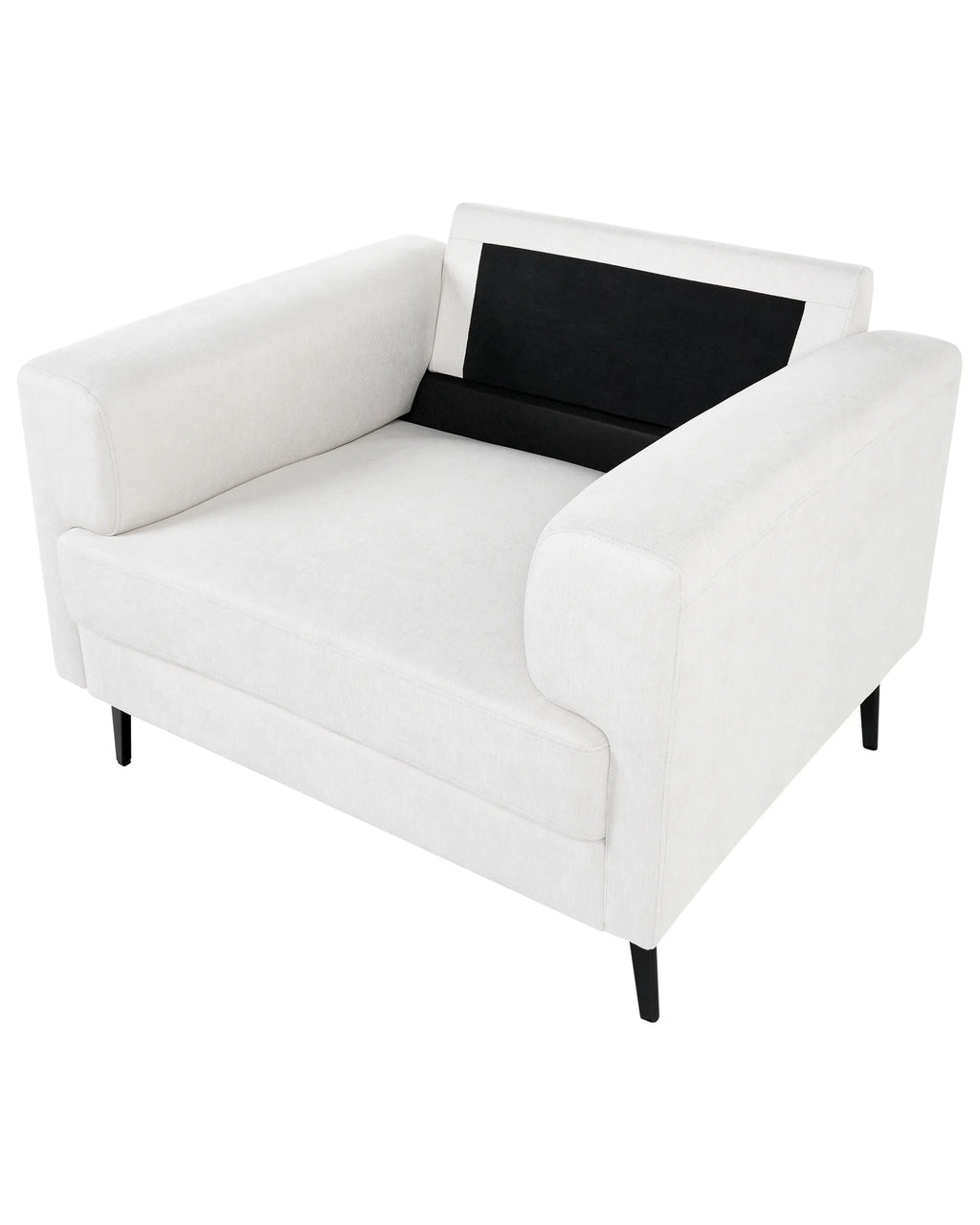 Armchair AMINA Fabric Light Beige – upholstery detail