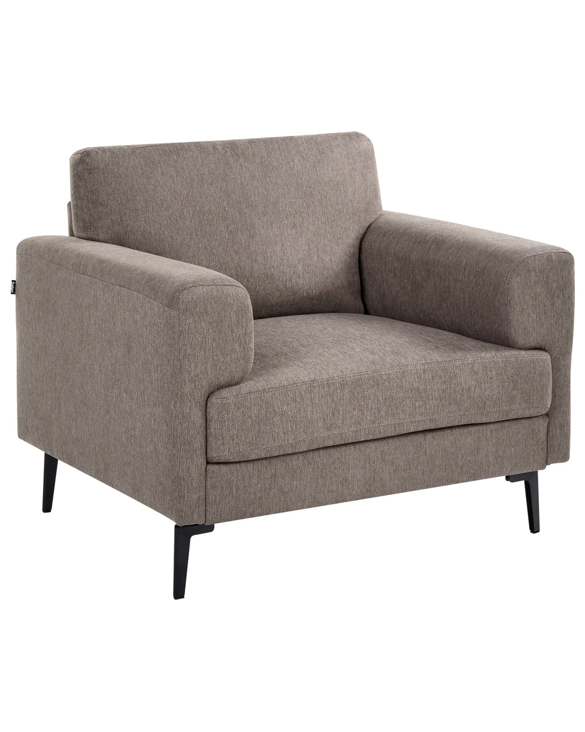 Armchair AMINA Fabric Brown — main product view