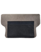 Armchair AMINA Fabric Brown — feature detail