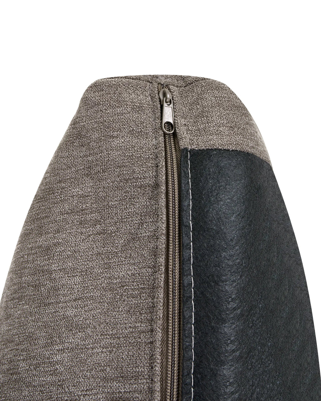 Armchair AMINA Fabric Brown — design detail