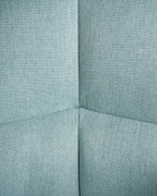 Set of 2 Dining Chairs TIRANO Faux Linen Light Blue