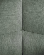 Set of 2 Dining Chairs TIRANO Faux Linen Green
