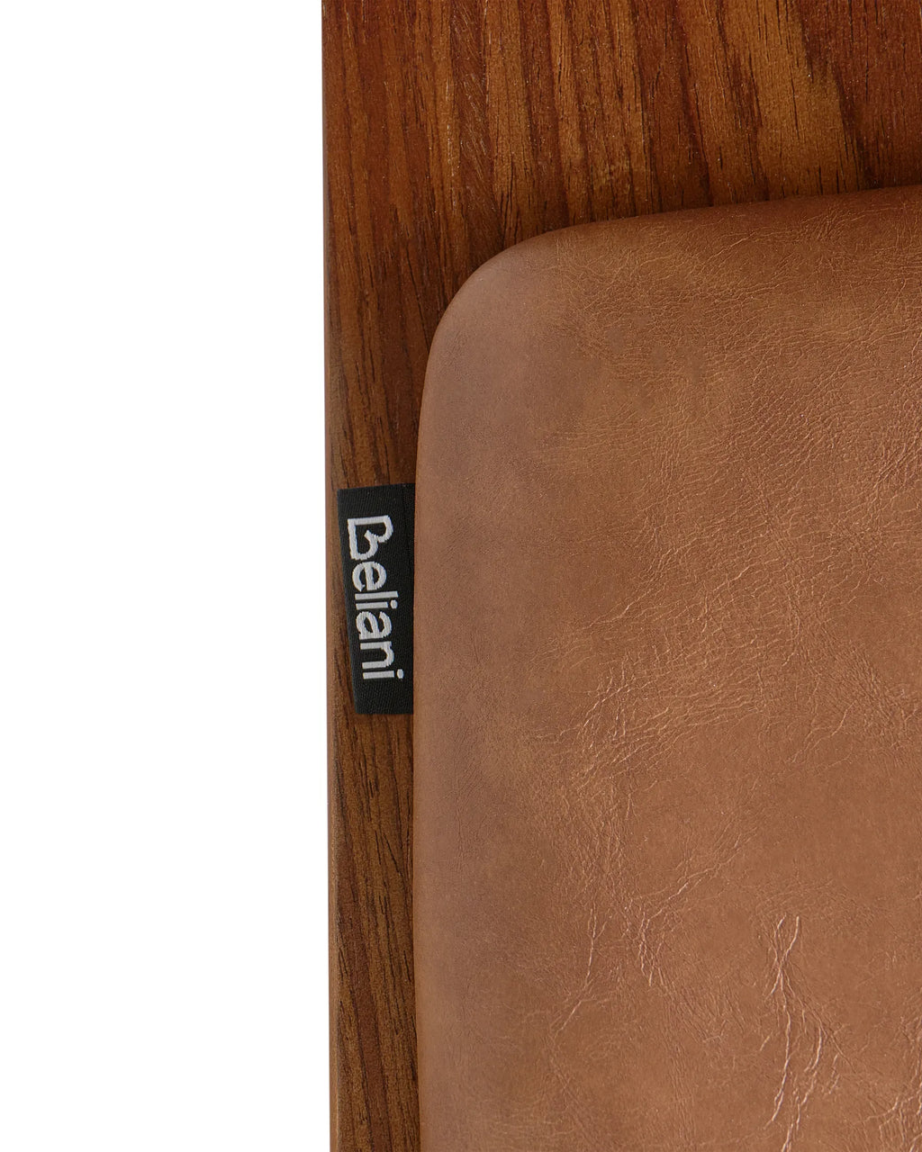 Set of 2 Bar Chairs PETERSBURG Faux Leather Brown/ Black