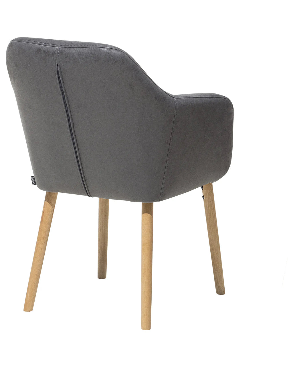 Dining Chair YORKVILLE Faux Leather Grey