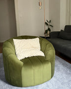 Armchair MALUNG Velvet Dark Green