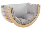 Multifunctional Climbing Arch NIMBIN Pine Wood Light Brown Montessori