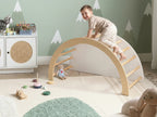 Multifunctional Climbing Arch NIMBIN Pine Wood Light Brown Montessori