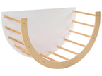 Multifunctional Climbing Arch NIMBIN Pine Wood Light Brown Montessori