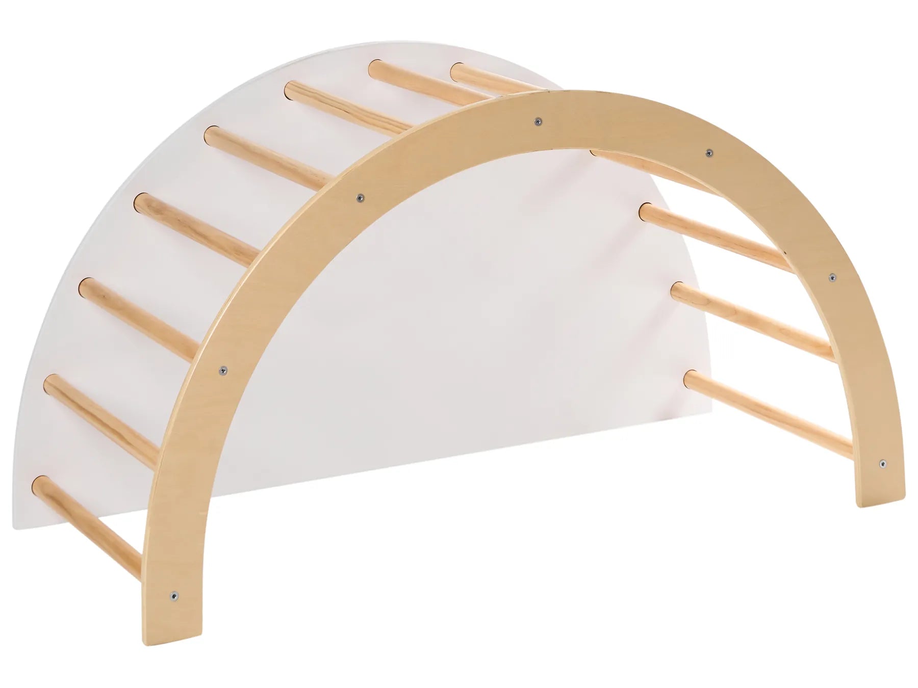 Multifunctional Climbing Arch NIMBIN Pine Wood Light Brown Montessori