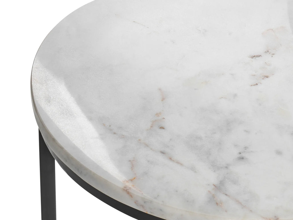 Side Table TYRELL Marble White