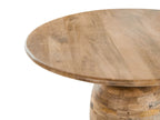 Dining Table MURTLE Light Brown 110 cm 110 cm Mango Wood
