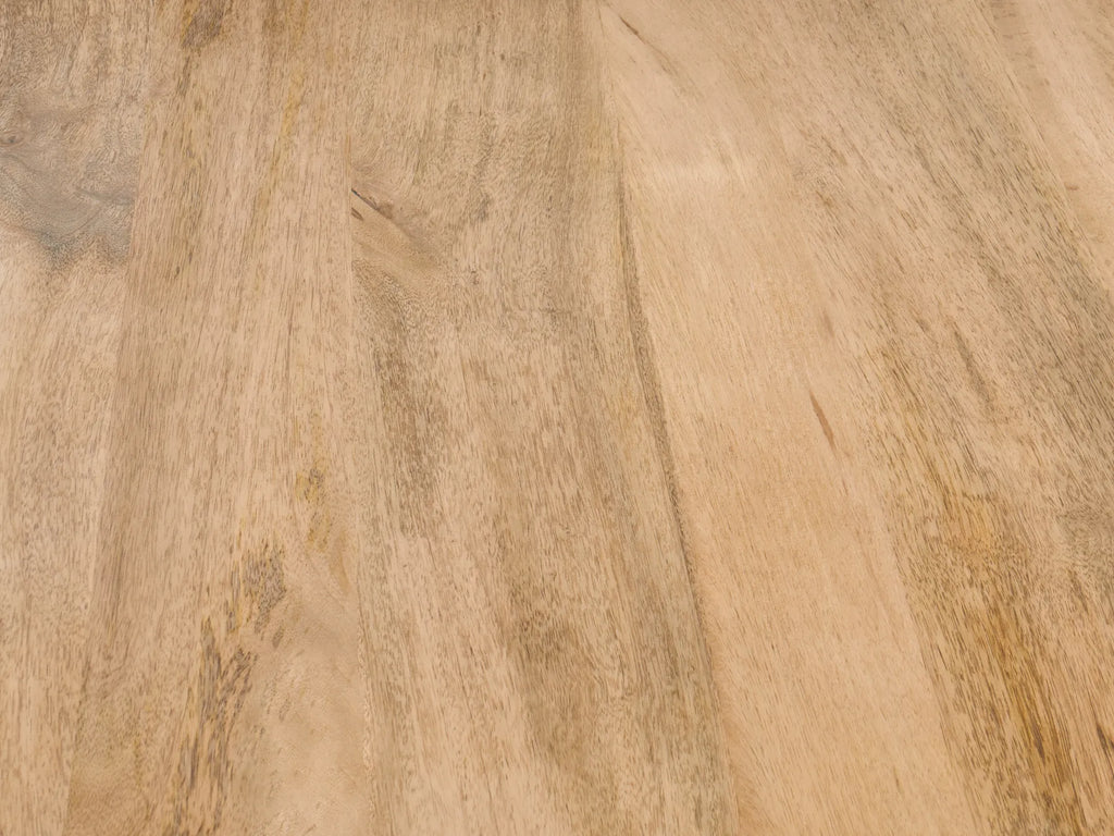 Dining Table MURTLE Light Brown 110 cm 110 cm Mango Wood