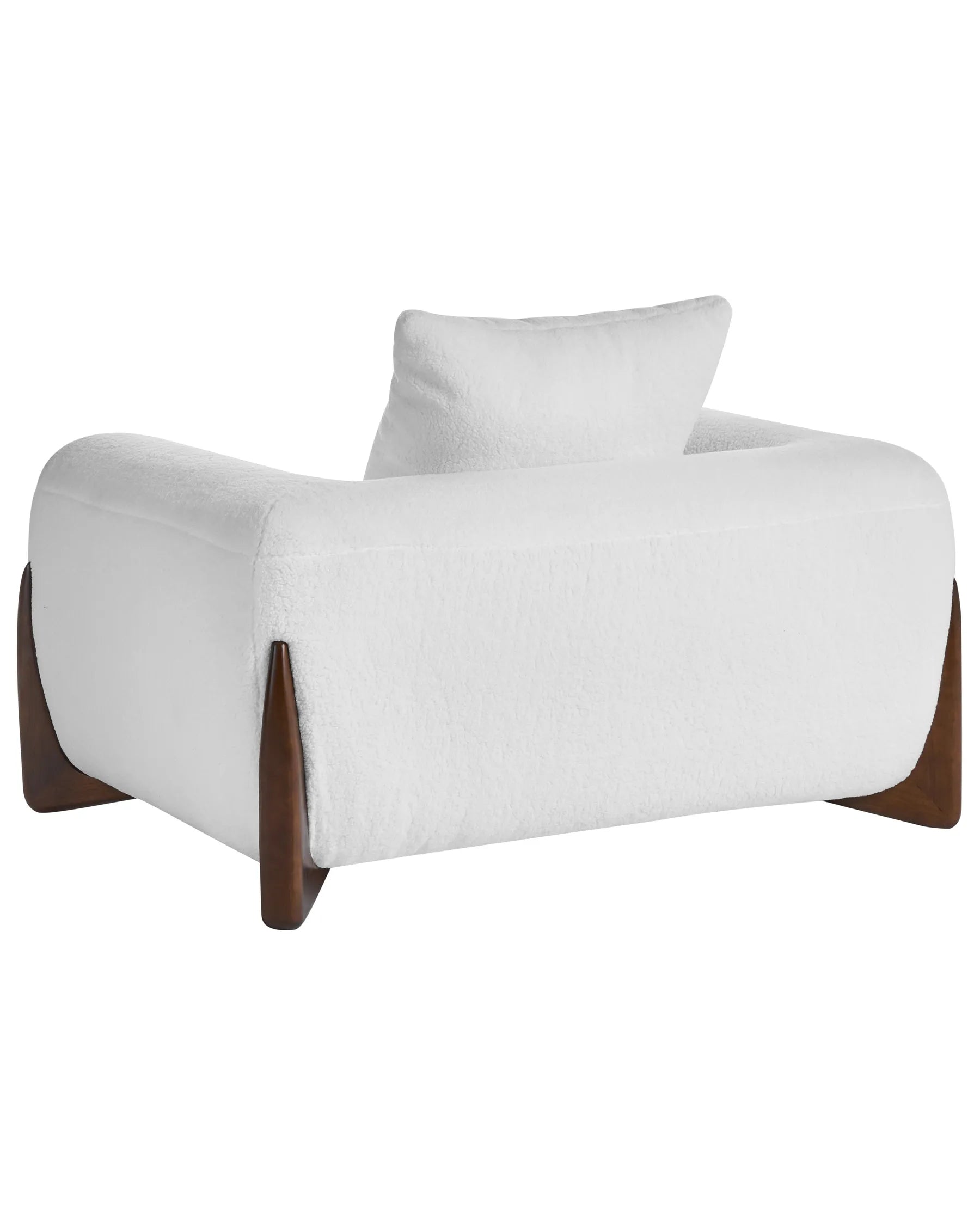 Armchair VINLIDEN Boucle White