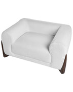 Armchair VINLIDEN Boucle White