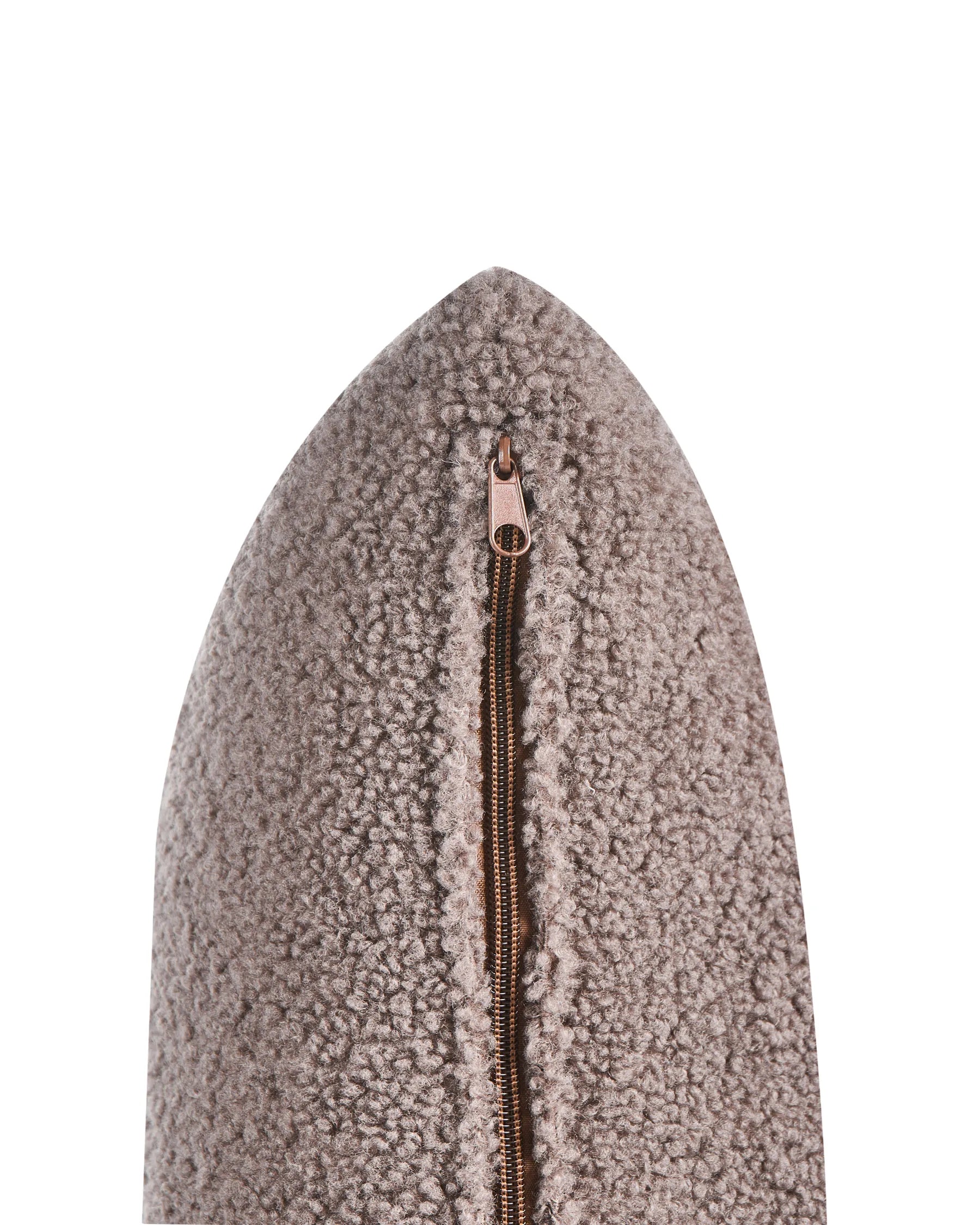 Armchair VINLIDEN Boucle Brown
