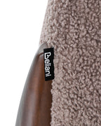Armchair VINLIDEN Boucle Brown