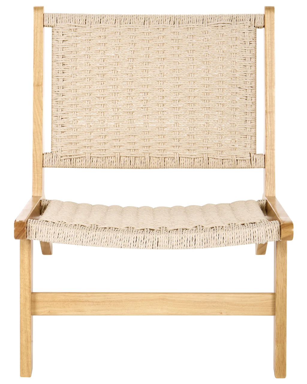 Armchair VILLAZ Wood Light Brown