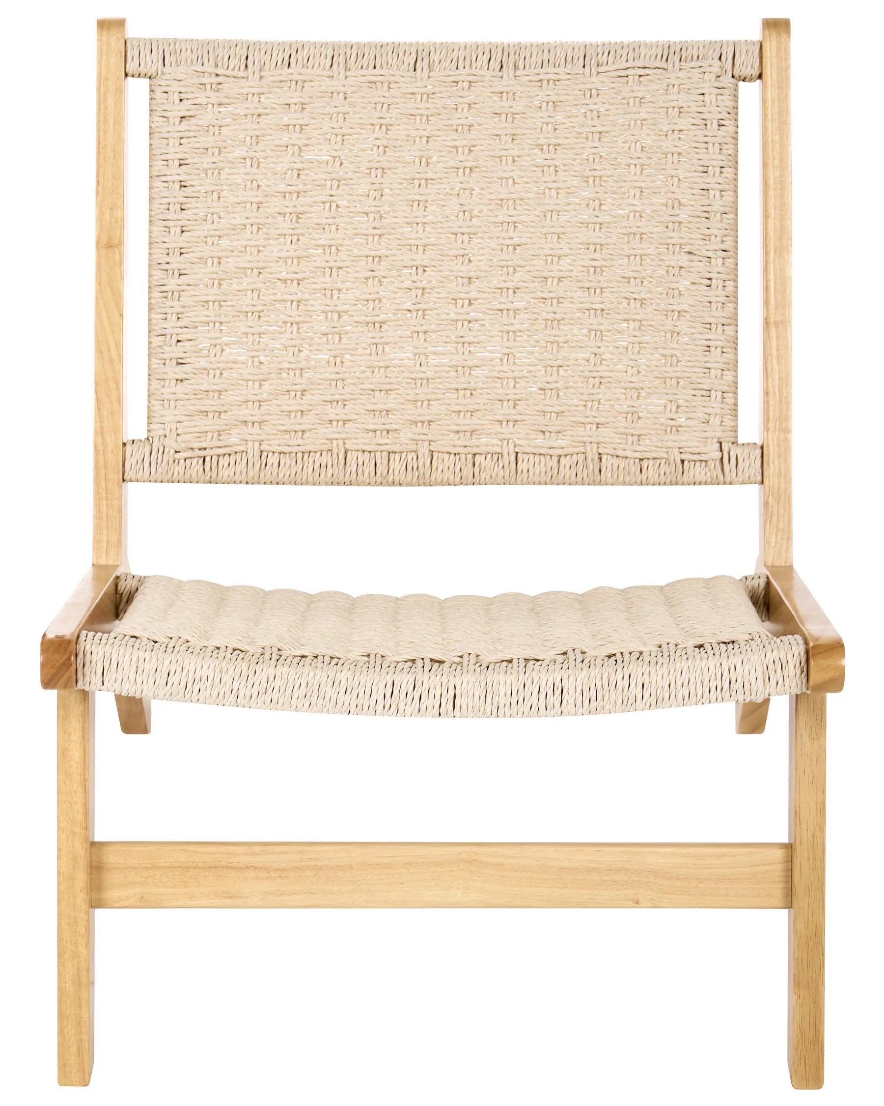 Armchair VILLAZ Wood Light Brown