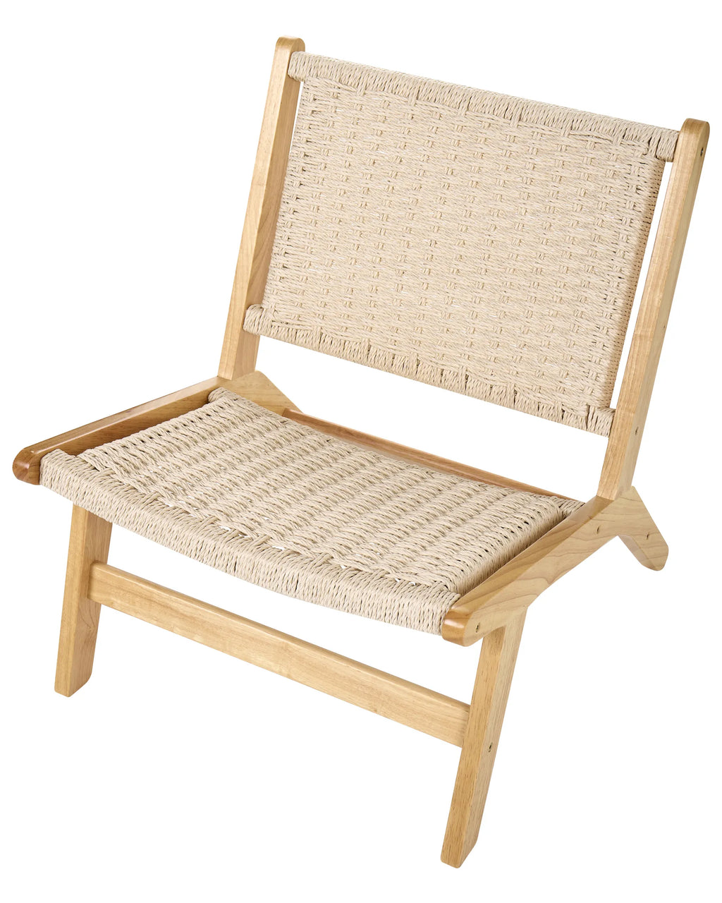 Armchair VILLAZ Wood Light Brown