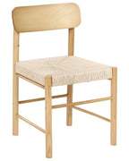 Set of 2 Dining Chairs DIGNE Wood Light Brown