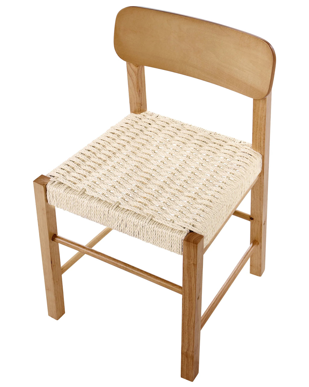 Set of 2 Dining Chairs ALLOS Wood Brown