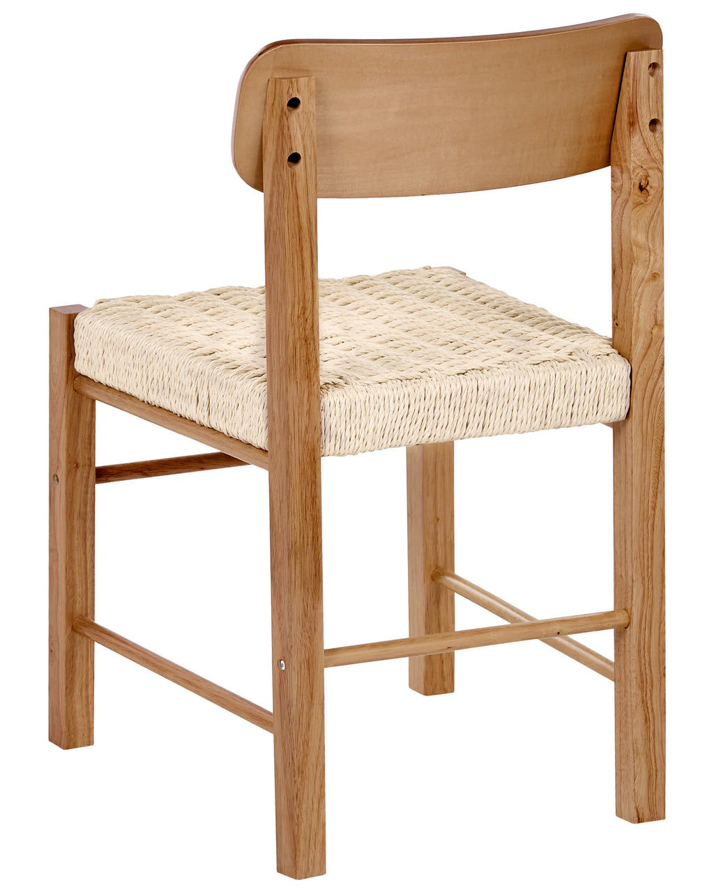 Set of 2 Dining Chairs ALLOS Wood Brown