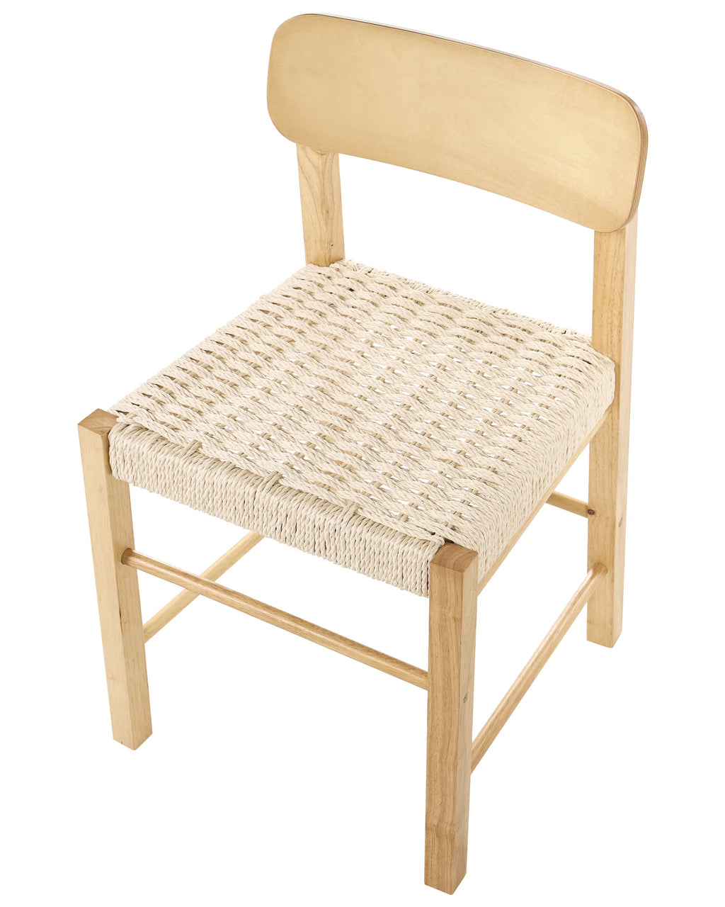 Set of 2 Dining Chairs ALLOS Wood Light Brown