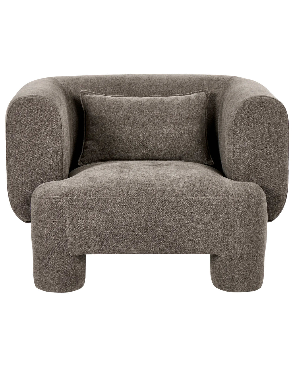 Armchair HOGBO Fabric Brown