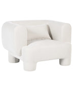Armchair HOGBO Fabric White