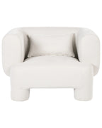 Armchair HOGBO Fabric White