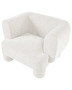 Armchair HOGBO Fabric White