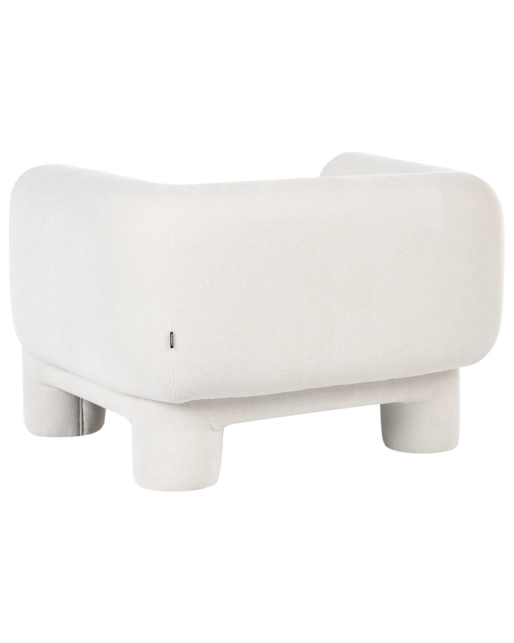 Armchair HOGBO Fabric White