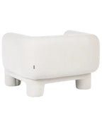 Armchair HOGBO Fabric White