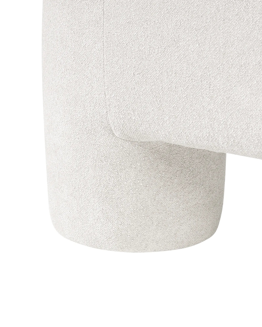 Armchair HOGBO Fabric White
