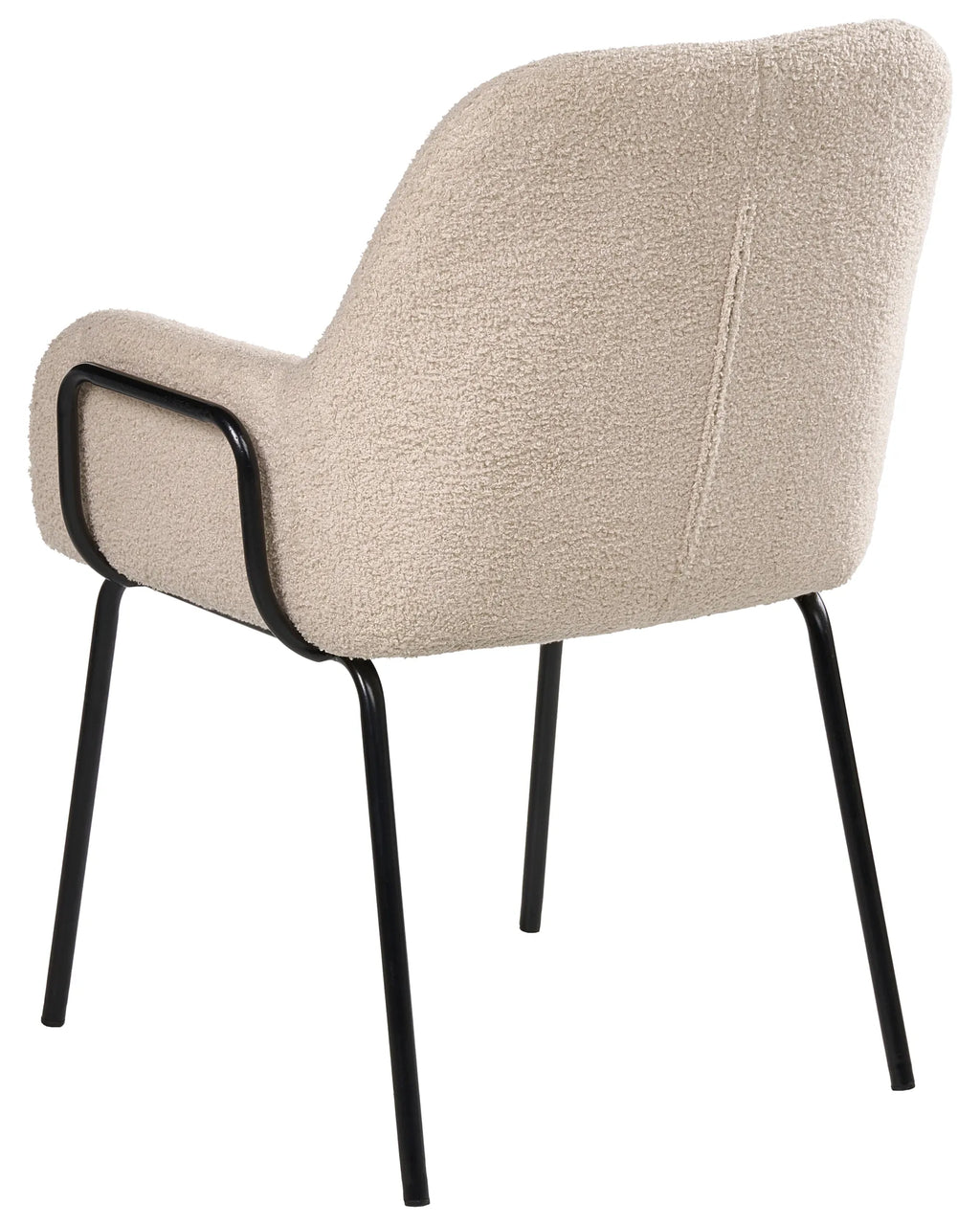 Dining Chair ALGONA Boucle Light Beige