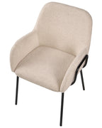 Dining Chair ALGONA Boucle Light Beige