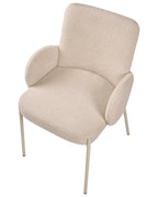 Dining Chair MAGEE Boucle Light Beige